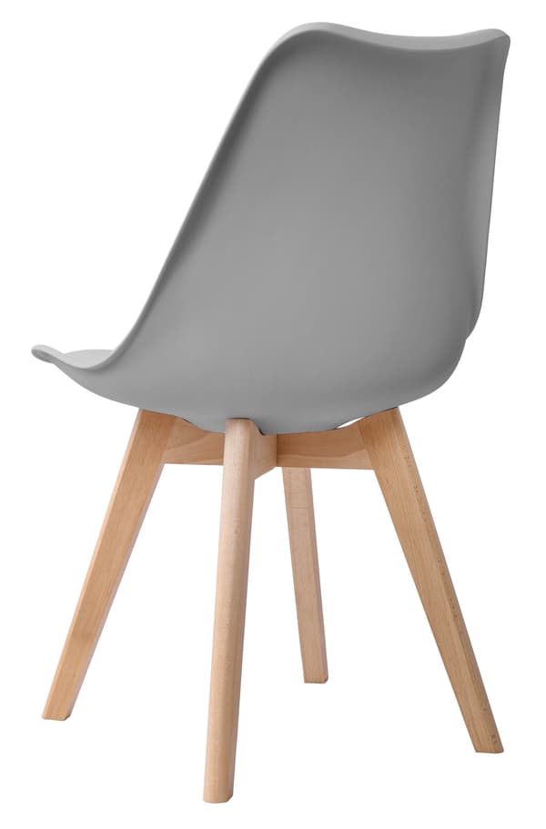 Modern stol Nantes DSW grå