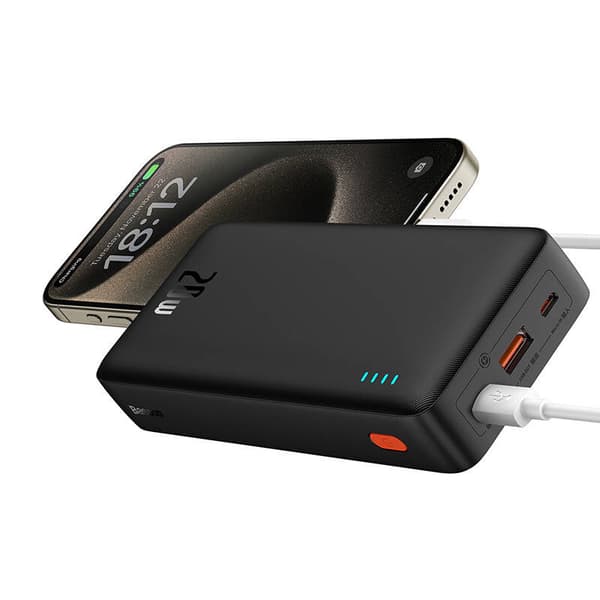 Baseus Airpow 20000mAh 20W Powerbank (Sort)