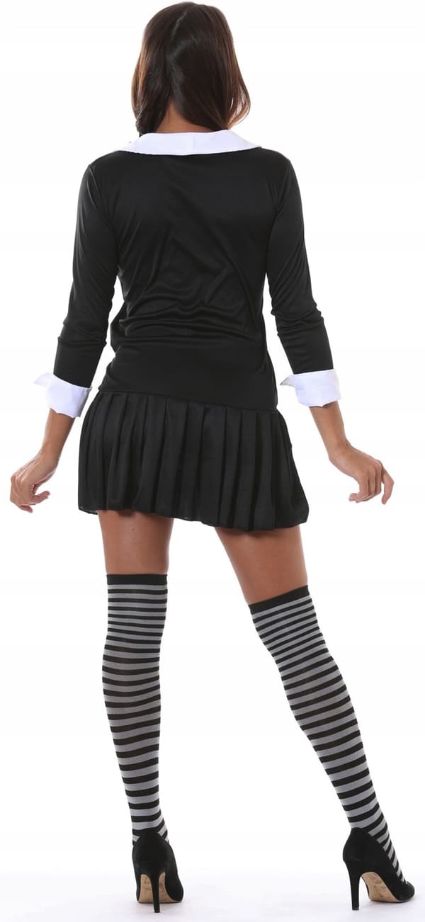 Elaka skolflicka Halloweenkostym M 38-40