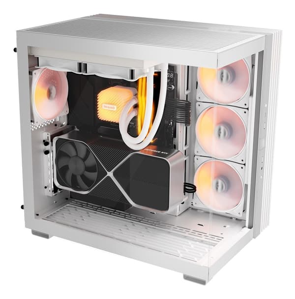 BE QUIET! Light Base 600 DX Midi Tower computerkabinet hvid