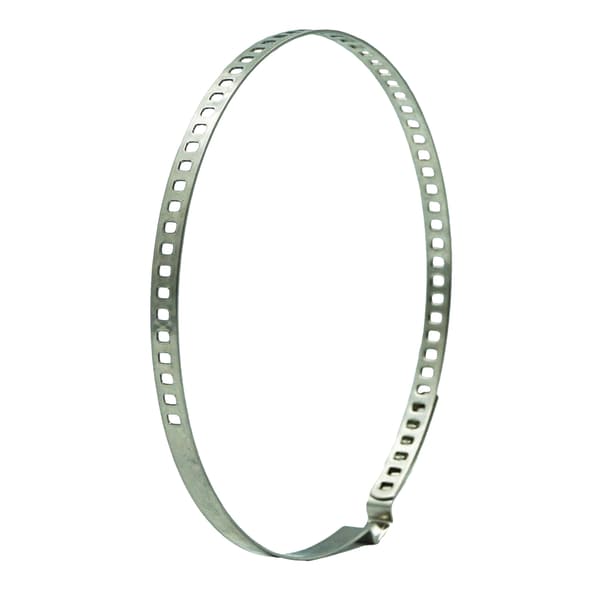 Rustfrit stål håndledsbind W4 40-110 / 7mm / inner