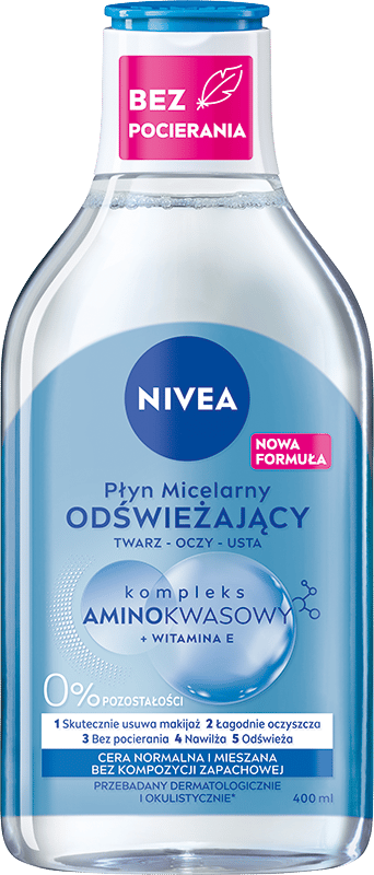 NIVEA Plejefluid micellar normal og blandet hud 400 ml