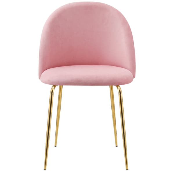 Fargo Gold Velvet Pink -tuoli