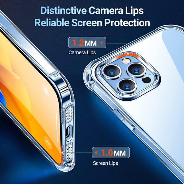 2x LÄPINÄKYVÄ LASIKUORI IPHONE 13 PRO MAXILLE