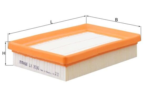 ILMANSUODATIN LX3536 KNECHT