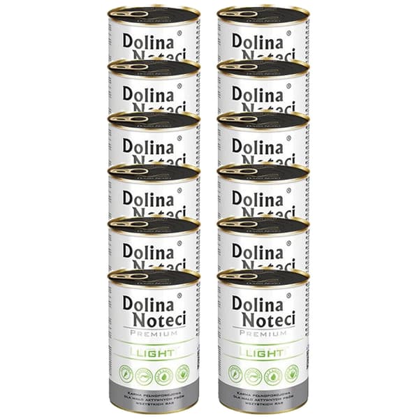 Dolina Noteci Premium Light vådfoder til hunde 12x400 g