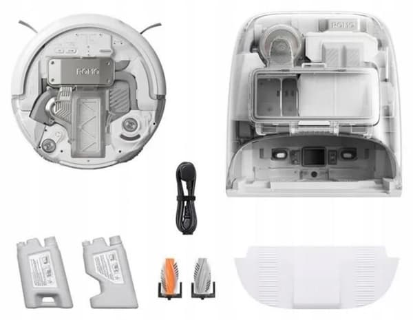 DJI Romo P genomskinlig sopningsrobot