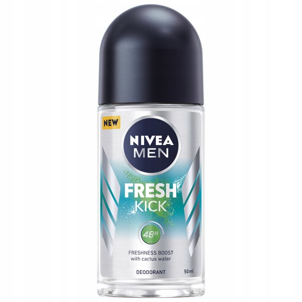 078731 NIVEA Fresh Kick antiperspirant roll-on 50 ml