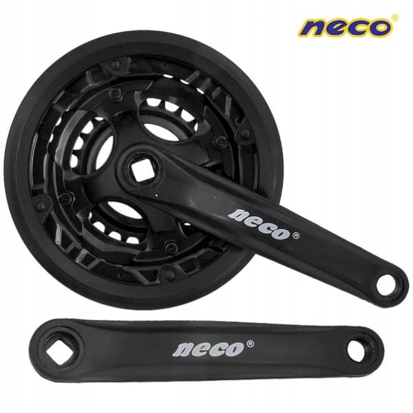 NECO NSP3001 42/34/24 MTB Kranksæt Sort