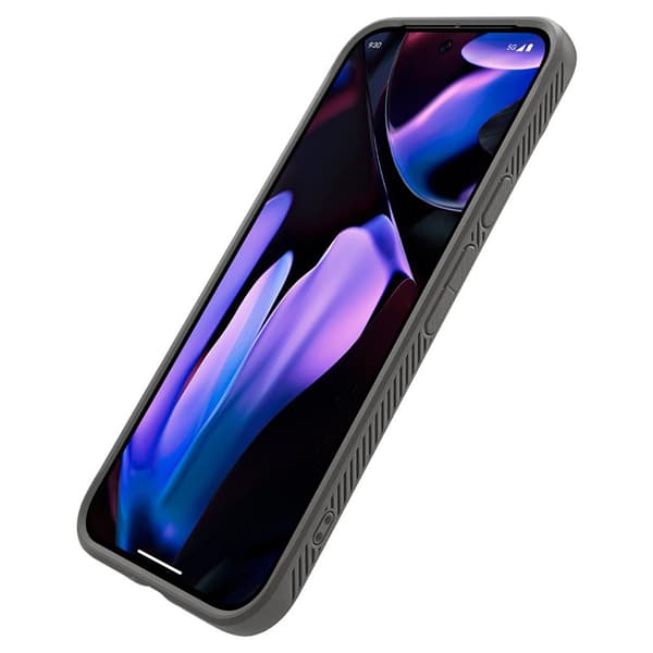 Spigen Rugged Armor - Etui til Google Pixel 9 Pro XL (Marmorgrå)
