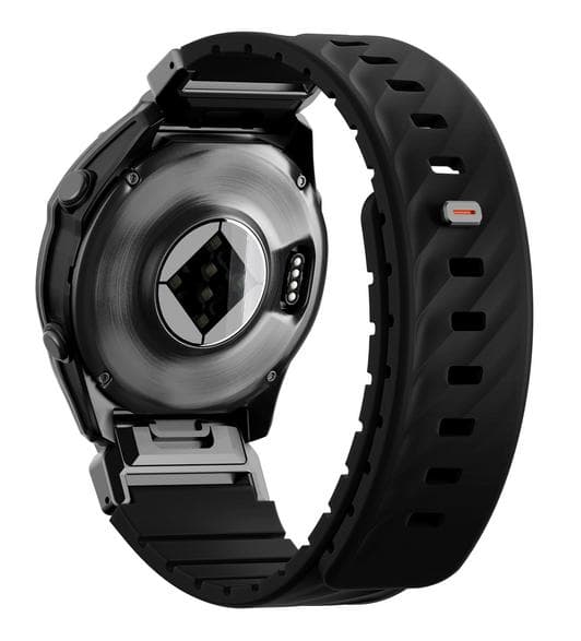 UNIQ Fluo Magnetisk Rem til Garmin Quick Release 26mm og QuickFit Sort