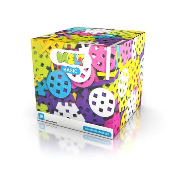 Meli Basic Constructor Pink 60 kpl.