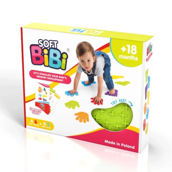 BiBi Sensoriset Kädet ja Jalat - Aistiliike 18kk+