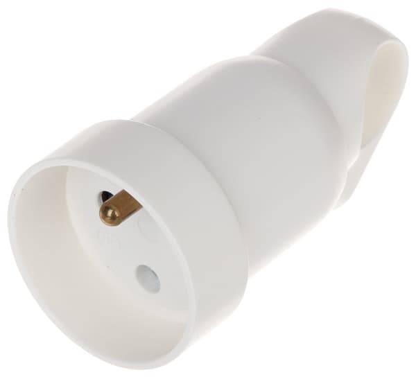 LE-50104 230 V 16 A vinklet stikkontakt legrand