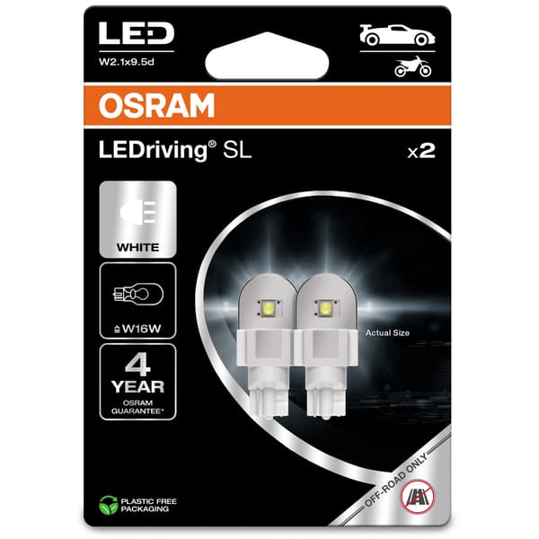 LED Premium Ny W16W 6000K EPACK