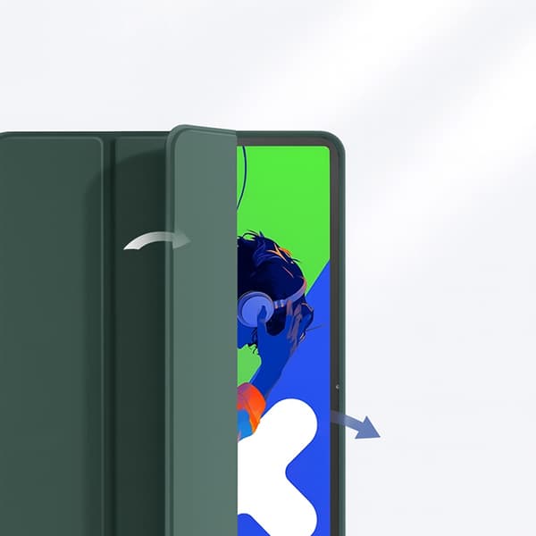Etui Smart Lenovo Idea Tab Pro/Pro MT 2025 - Grøn