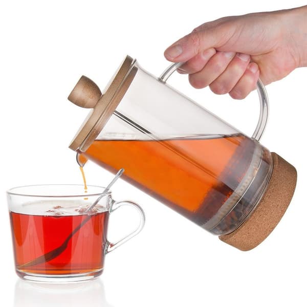 Stempelkande til kaffe og te glas 1 l