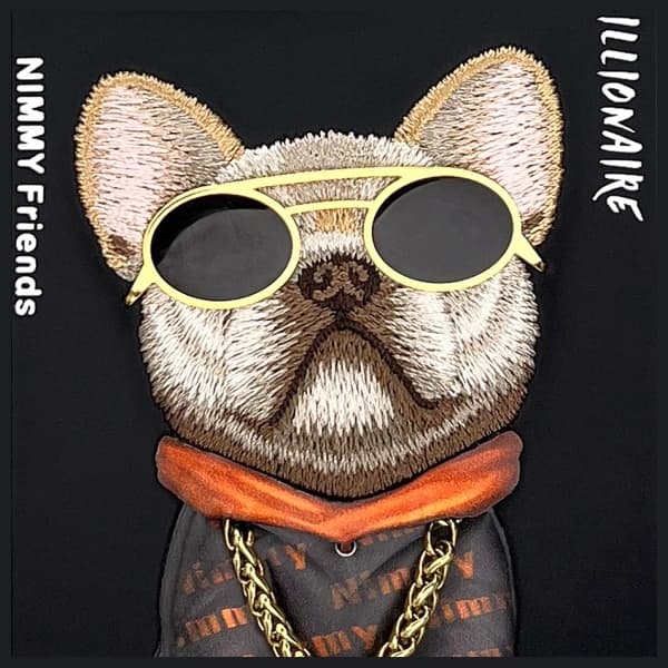 Nimmy iPhone 16 Pro Max 6.9 Cover Sort/Sort Briller Cool Hund