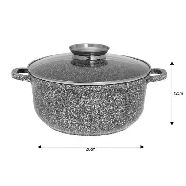 Marmorgryde 5,6L 26cm Klausberg KB-7523