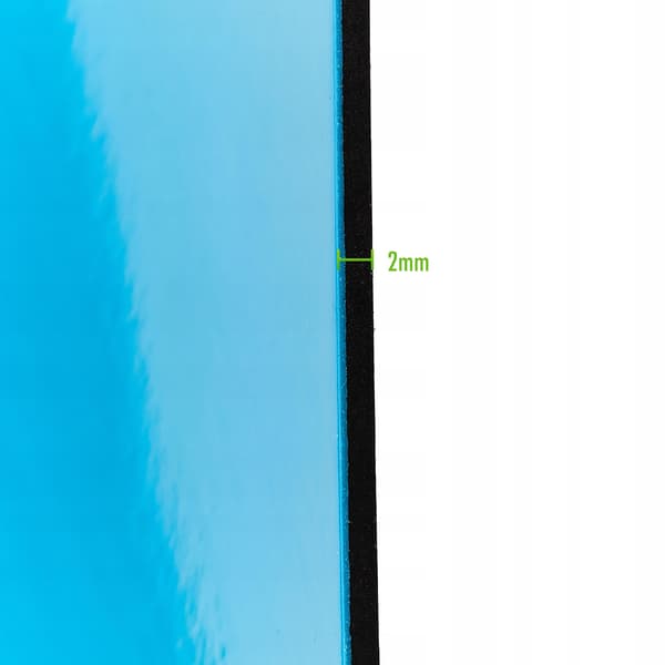Antistatisk matte blå 10m x 1m x 2mm rulle