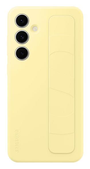 SAMSUNG Standing Grip-cover til Galaxy S24 FE Gul