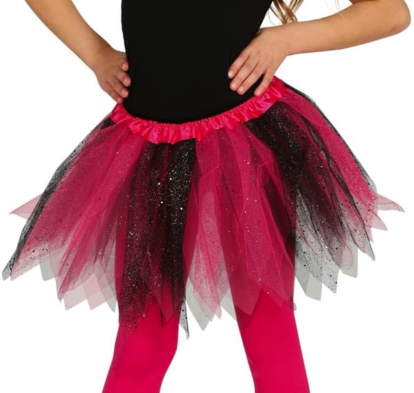 Fe Danser Tyl TUTU Nederdel PINK