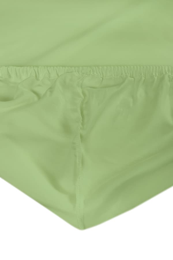 Jerseylakan med lycra 210/220x190/200x30 grön