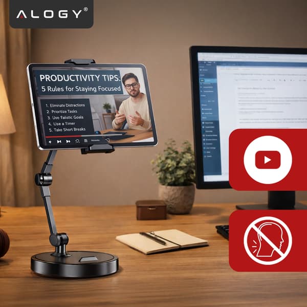 Alogy FlexiArm™ musta - ...