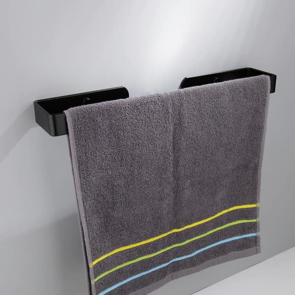 Kasos metallinen seinävaate 30 cm musta loft-asento