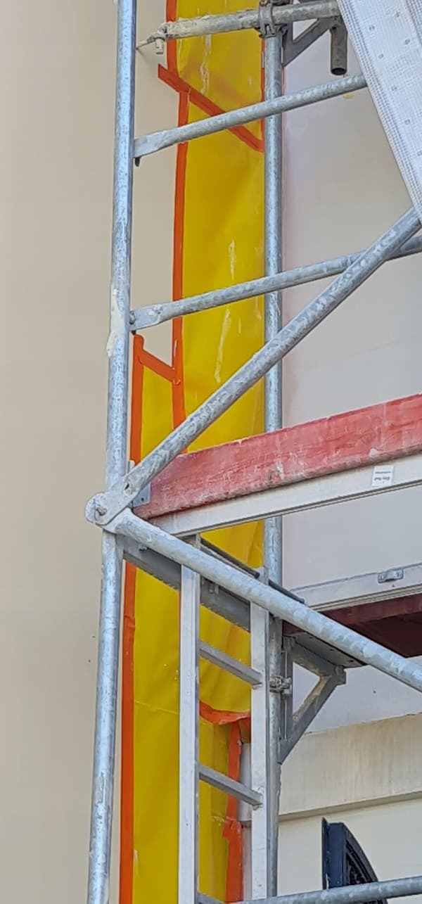 STÆRK BILLIG Orange pudstape 30mm x 50m UV-resistent