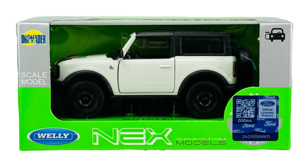 WELLY 2023 FORD BRONCO VIT 1:34 43840