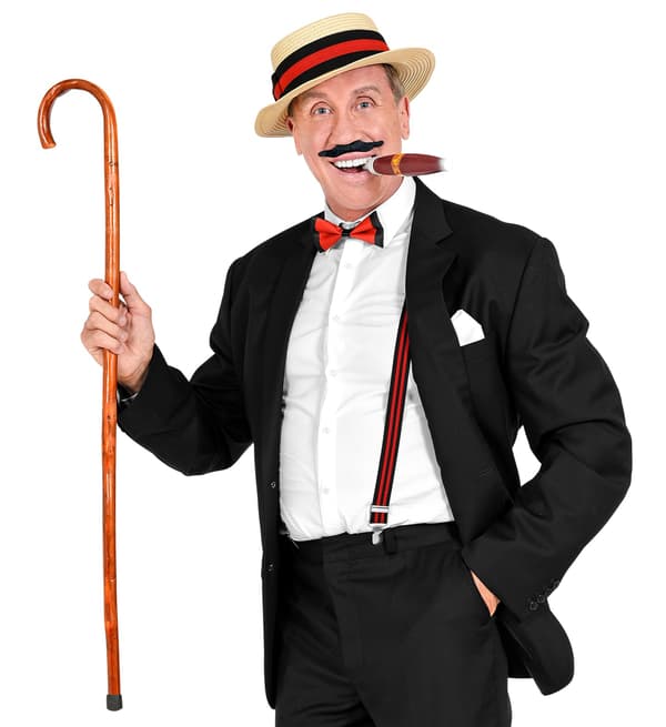 Herre Retro 1920'er Sæt Hatteholdere Cigar
