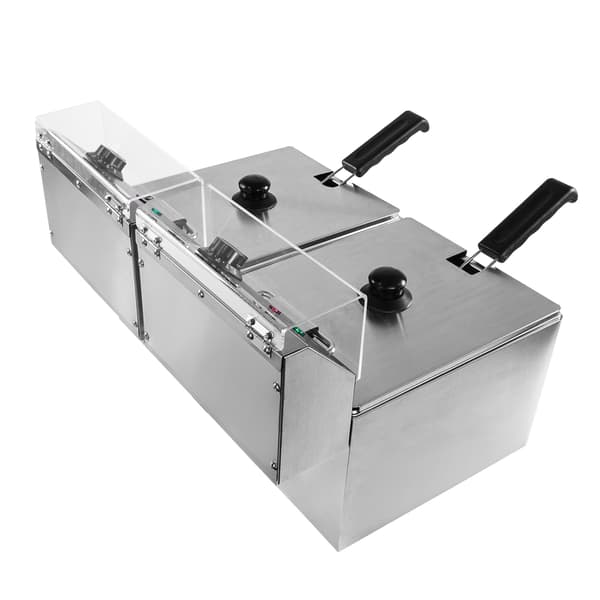 Mega-M elektrisk frityrkoge 2x8l 6.6kW 230V