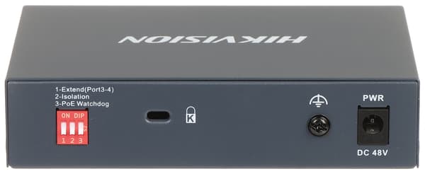 POE-SWITCH DS-3E0505HP-E 4-PORTARS Hikvision