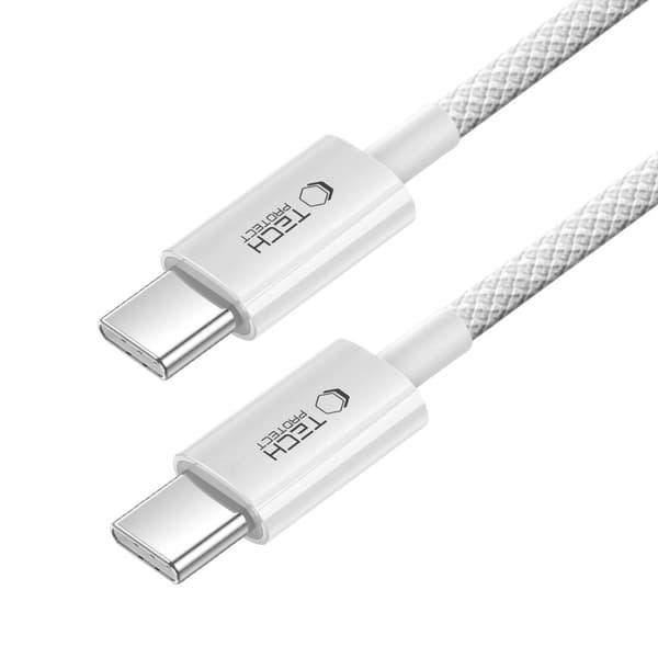 TECH-PROTECT ULTRABOOST LITE TYP-C KABEL PD60W/3A 100CM KALLGRÅ