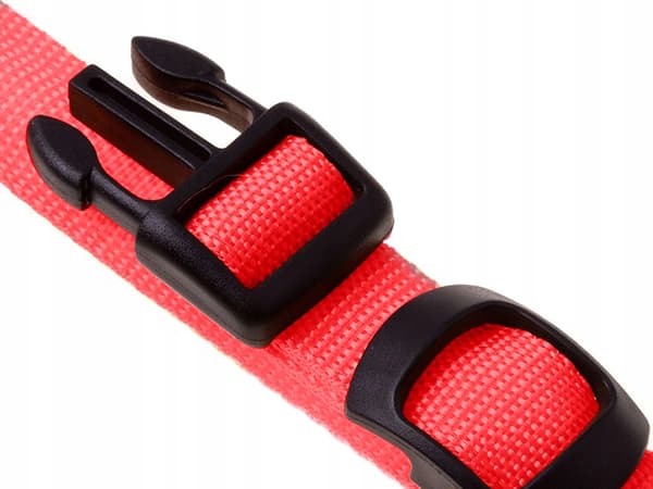 Lysende halsbånd 45-52 cm rød (240) GAB_A