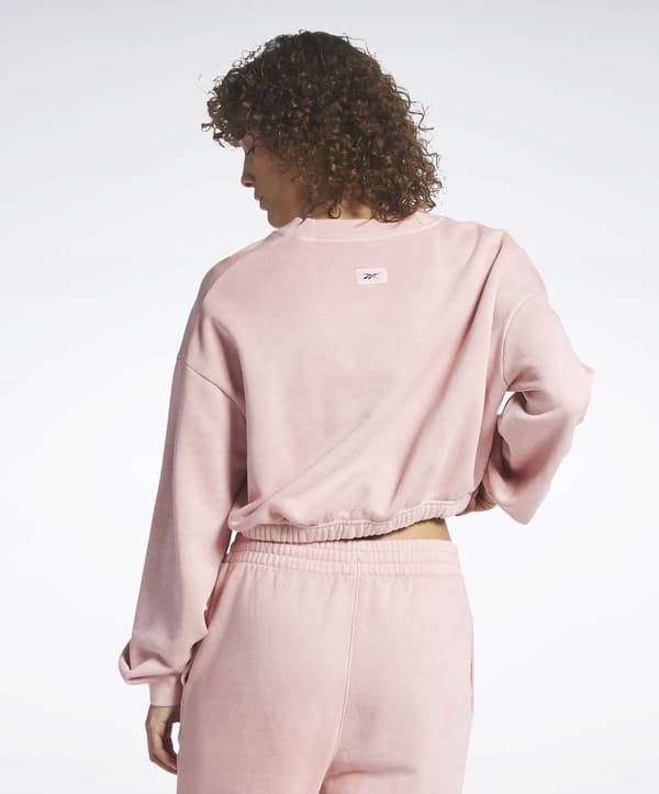 REEBOK DAM ROSA KORT BOMULLSTRUTA M 0A9A4_A* BACKGROUNDS