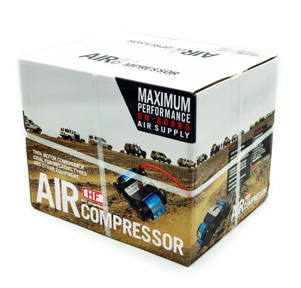 Kaksimäntäinen ilmapumppu HF 12V