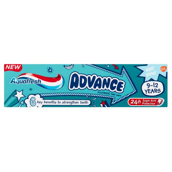 AQF ADVANCE 9-12 ÅR TP 75ML
