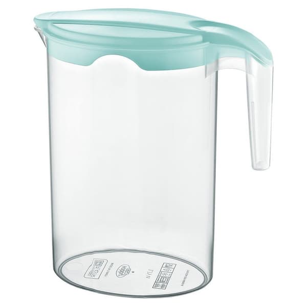 Plastkanna med lock 1,75 l