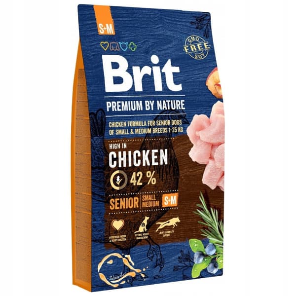 Brit Premium By Nature Senior SM 15kg
