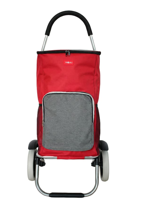 Trolley ST400 ostoskärry punainen
