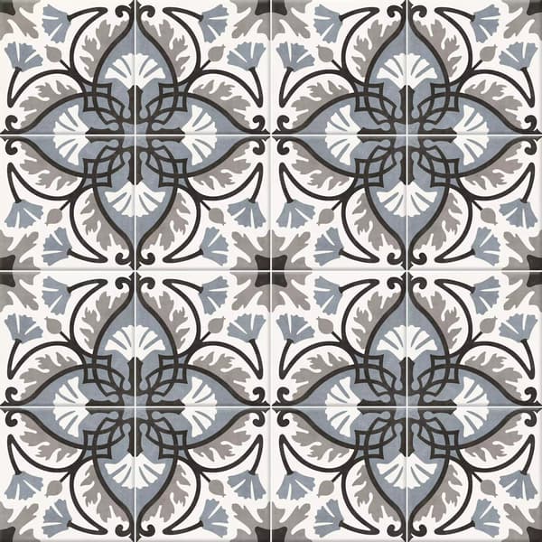 Danubio Patchwork Dekorativ Porslinskakel 20x20 cm klass I