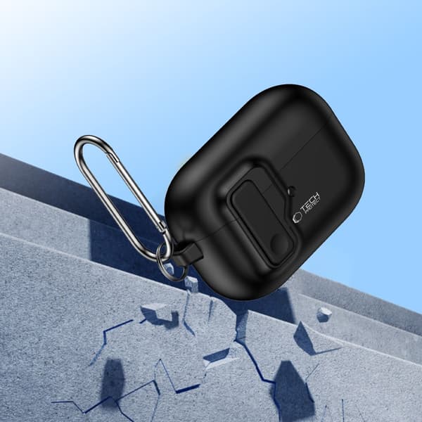 TECH-PROTECT SLIM HOOK APPLE AIRPODS PRO 1/2 SORT