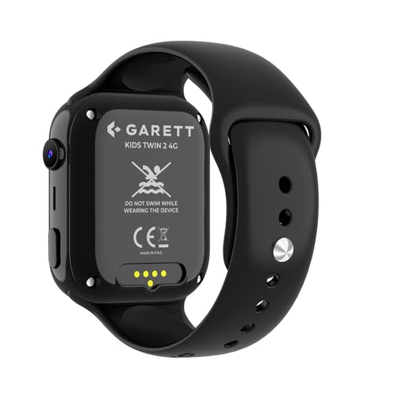 Smartklocka Garett Barn Tvilling 2 4G svart