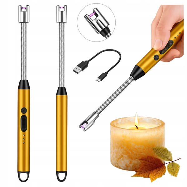 Plasmalighter til gravlys USB genopladelig lighter til køkkenlys