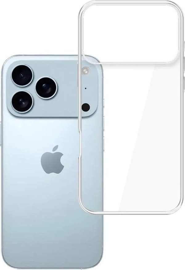 Apple iPhone 17 Pro Max - 3mk Gennemsigtigt Etui