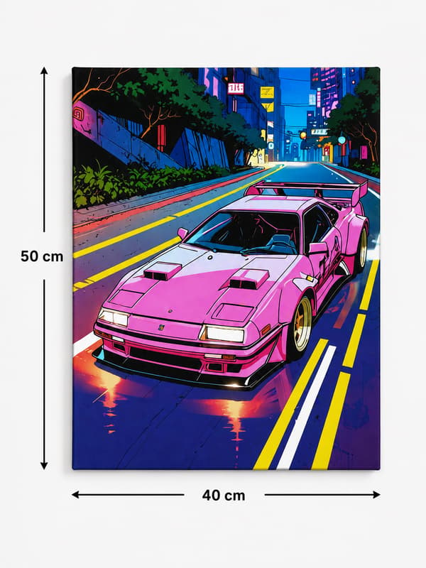 Målning med siffror Neon Ride 40x50 cm målarbilder