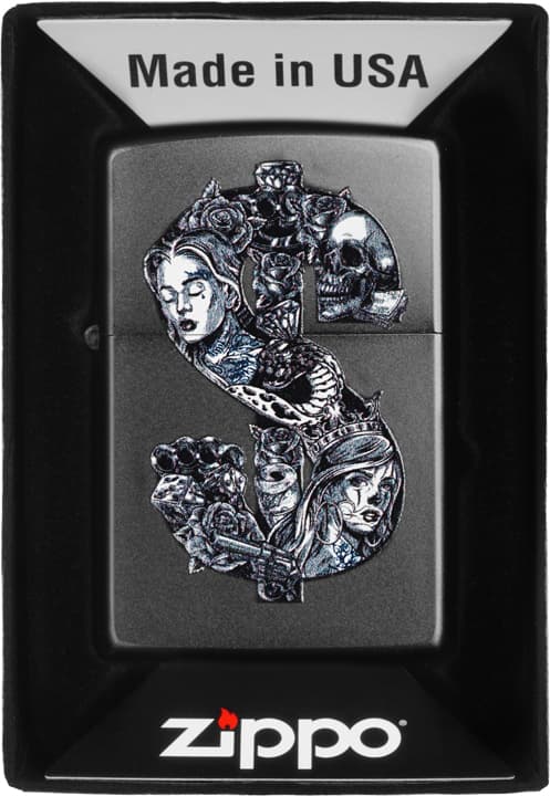 Zippo tatoverings-dollardesign lighter 60006999