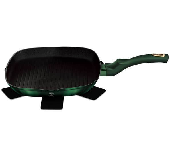 TITANIUM GRILLPANDE BERLINGER HAUS 28cm BH-6050 EMERALD